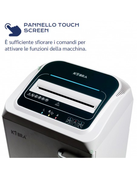Distruggi Documenti Kobra 245 TS C2 - 99.893 touch screen