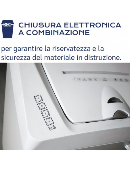 Distruggi Documenti Kobra AF.1 C2 CLK - 99.937 chiusura elettronica