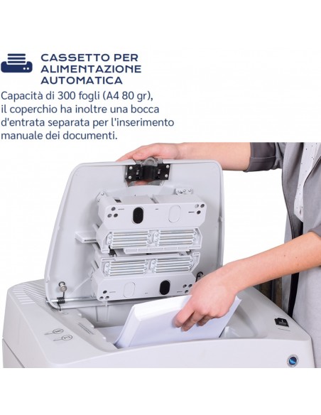 Distruggi Documenti Kobra AF.2 COMPACTOR - 99.944 cassetto per alimentazione automatica