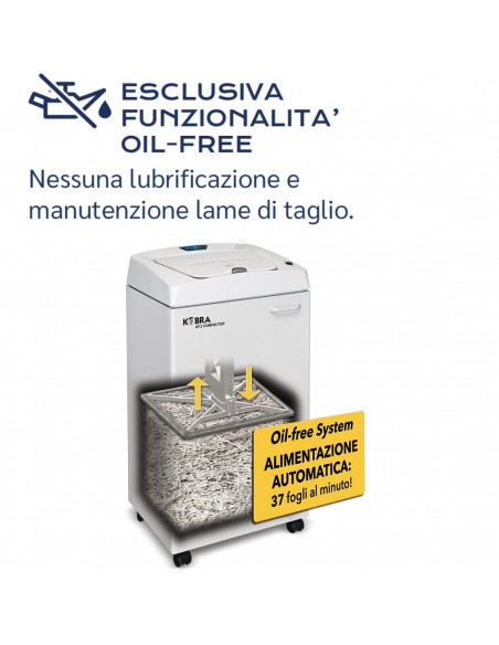 Distruggi Documenti Kobra AF.2 COMPACTOR - 99.944 oil free