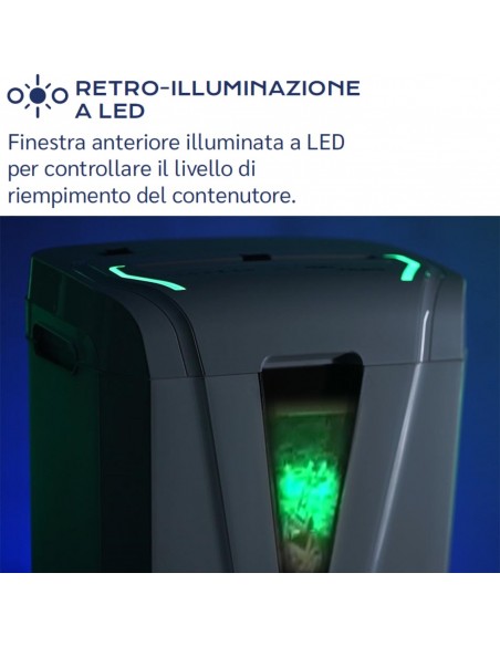 Distruggi Documenti Kobra Hybrid - S - 99.942 illuminazione a led