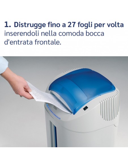 Distruggi Documenti Kobra + 3 CC4 - 99.110 bocca d'entrata frontale