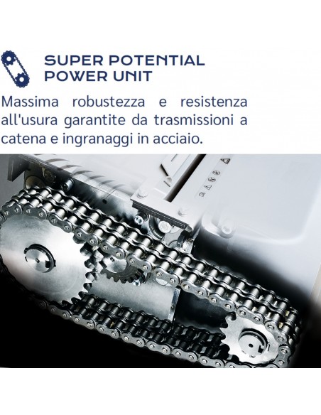 Distruggi Documenti Kobra 240.1 S4 - 99.909 catena in acciaio