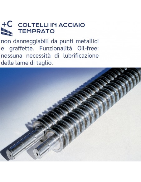 Distruggi Documenti Kobra 240 SS5 - 99.721 coltelli in acciaio