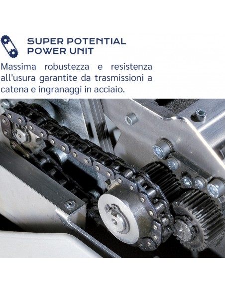 Distruggi Documenti Kobra 240 C2 Turbo - 99.731 catena in acciaio