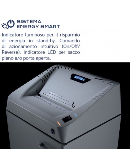 Distruggi Documenti Kobra 300.1 S5 - 99.923 sistema energy smart