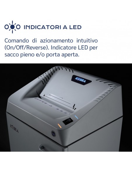 Distruggi Documenti Kobra 300.2 HS - 99.932 indicatori a led
