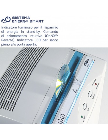 Distruggi Documenti Kobra 300 SS4 - 99.650 sistema energy smart