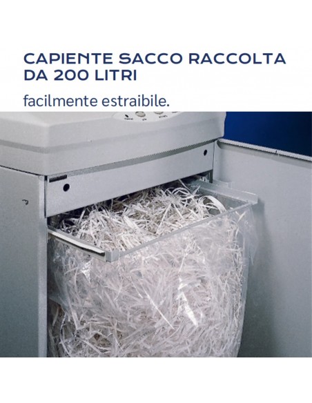Distruggi Documenti Kobra Auto Oiler 400 HS MD - 99.587 sacco di raccolta da 200 litri