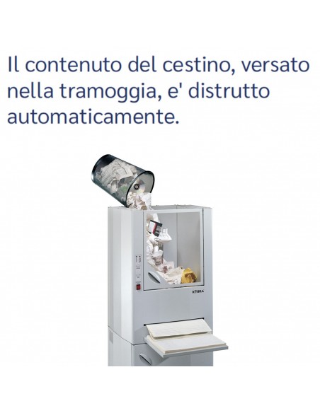 Distruggi Documenti Kobra 400 WB - 99.620 distruzione automatica