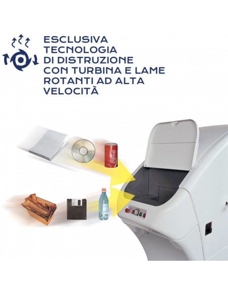Distruggi Documenti Kobra Cyclone - 99.100 esclusiva tecnologia