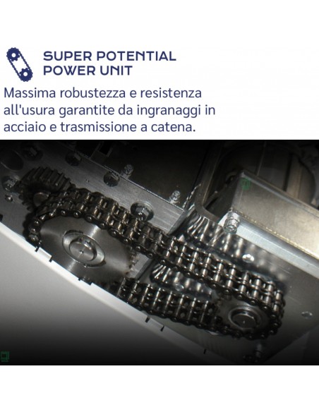 Distruggi Documenti Kobra HS-8 MULTI - 99.604 catena in acciaio