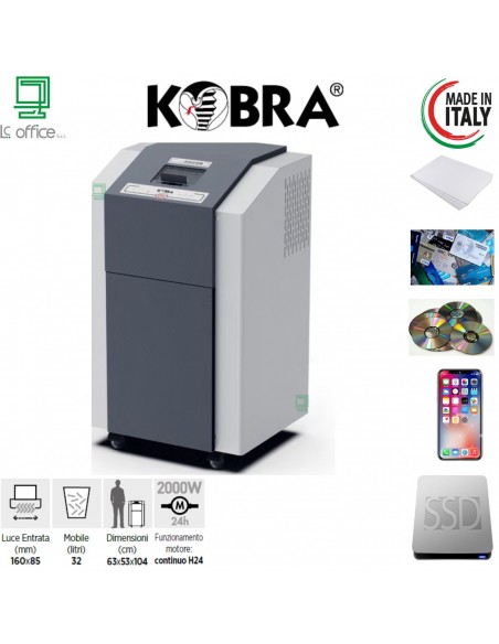 Distruggi Documenti Kobra DIGITAL-PRO - 99.955