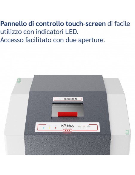 DISTRUTTORE DEL MATERIALE DA GIOCO DA CASINÒ Kobra Gambler - 99.956 pannello touch screen