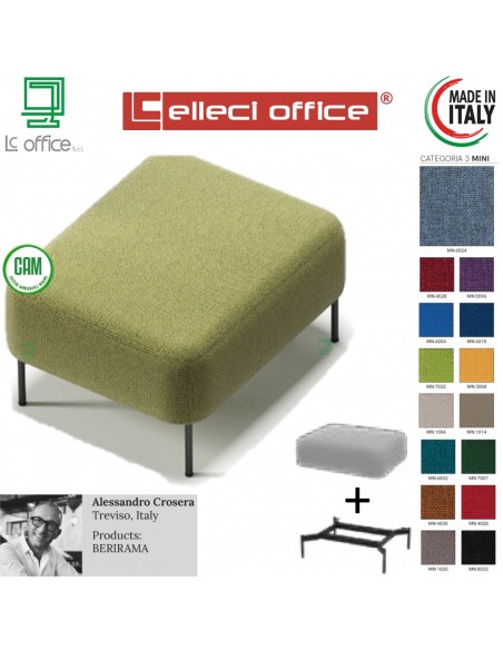BERIRAMA pouf 1 posto