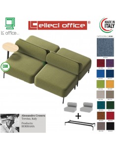 BERIRAMA poltrona con schienale 2 posti