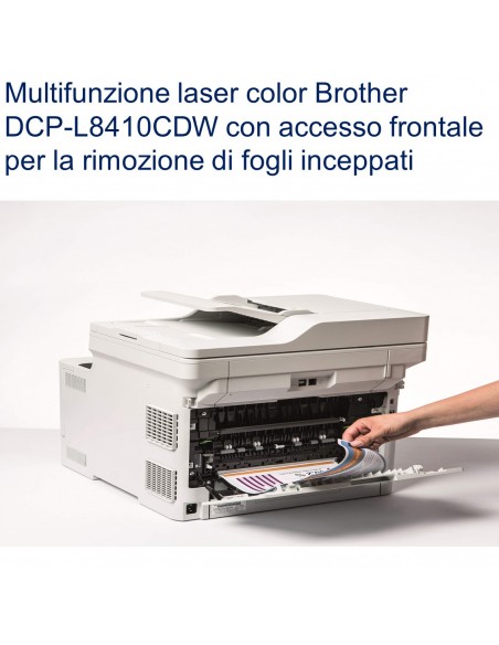 Multifunzione Brother DCP-L8410CDW con accesso frontale