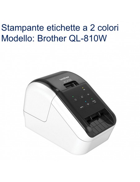Stampante etichette a 2 colori Brother QL-810W