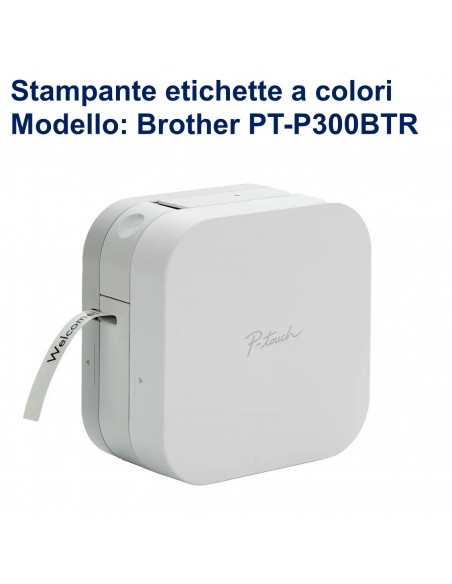 Stampante etichette a colori Brother PT-P300BTR