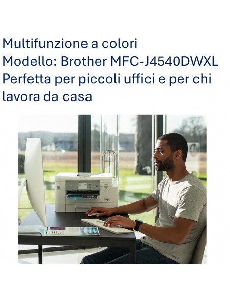 Brother MFC-J4540DWXL multifunzione inkjet wireless perfetta per piccoli uffici