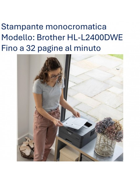 Brother HL-L2400DWE Stampante Laser Wifi