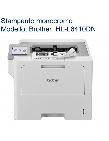 STAMPANTE BROTHER LASER HL-L6410DN A4 duplex Wi.Fi LAN NFC Mono
