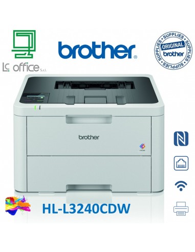 STAMPANTE BROTHER LASER LED COLORI HL-L3240CDW DUPLEX LAN WiFi USB2.0