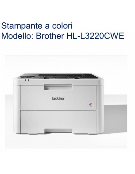 STAMPANTE BROTHER LASER LED COLORI HLL3220CW WiFi