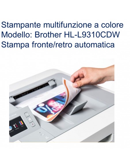 STAMPANTE BROTHER LASER HL-L9310CDW  DUPLEX