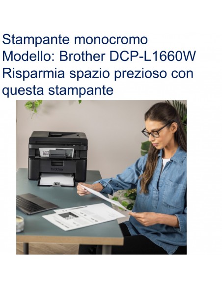 BROTHER DCPL1660WRE1 MULTIFUNZIONE