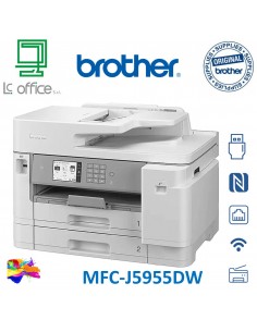 BROTHER MFCJ5955DWRE1 MULTIFUNZIONE BROTHER INK MFC-J5955DW  Single Pass LAN USB2.0 WiFi LCD 8.8cm