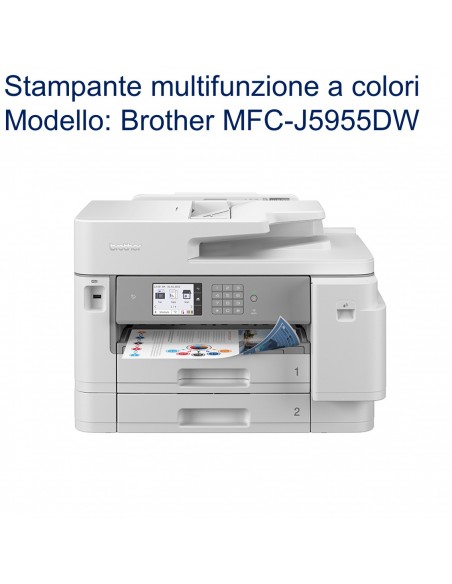 BROTHER MFCJ5955DWRE1 MULTIFUNZIONE BROTHER INK MFC-J5955DW
