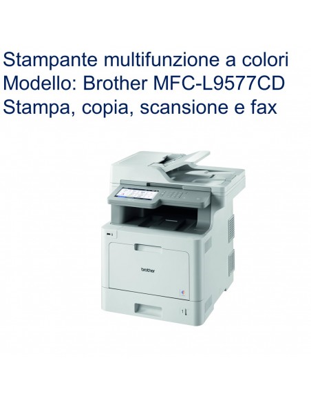 BROTHER MFCL9577CDWYV1 MULTIFUNZIONE BROTHER LASER MFC-L9577CDW A4 stampa copia e scansiona