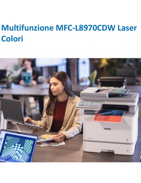 BROTHER LASER COLORE A4 MFC-L8970CDW 31PPM ADF WiFi DUPLEX FAX