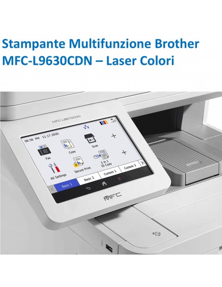 MULTIFUNZIONE BROTHER LASER MFC-L9630CDN A4