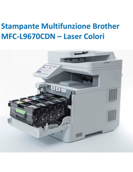 MULTIFUNZIONE BROTHER LASER MFC-L9670CDN A4 40PPM