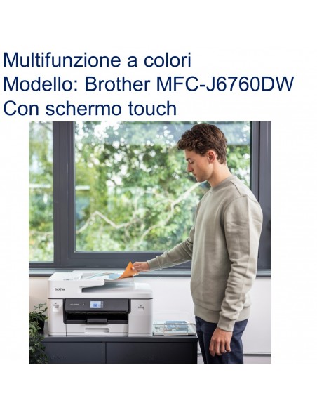 MULTIFUNZIONE BROTHER INK MFC-J6760DW  LCD 6,8cm