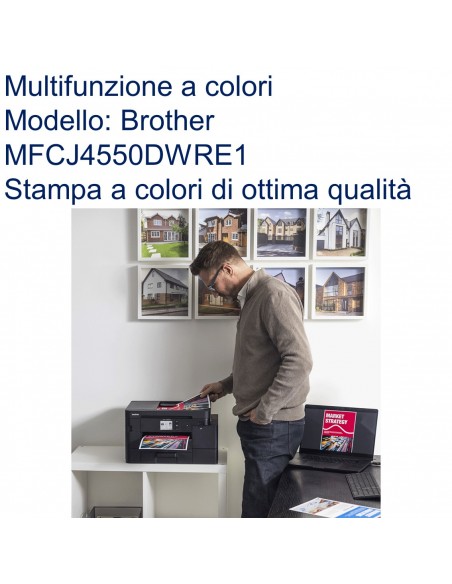 MULTIFUNZIONE BROTHER INK MFC-J4550DW A4