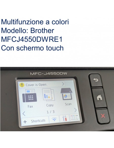 MULTIFUNZIONE BROTHER INK MFC-J4550DW  USB WiFi Fast Ethernet