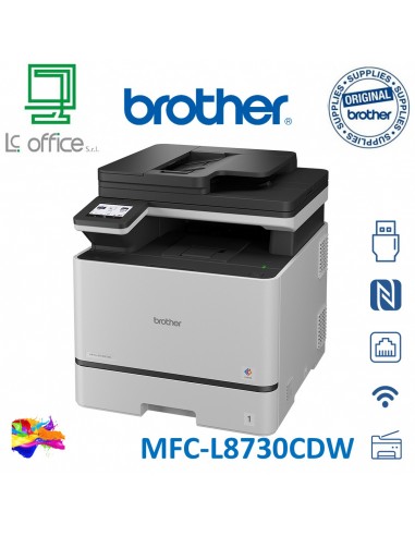 MULTIFUNZIONE BROTHER LASER COLORE A4 MFC-L8730CDW DUPLEX WiFi