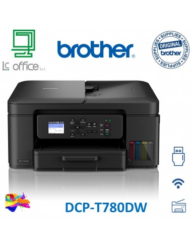 MULTIFUNZIONE BROTHER INK DCPT780DW A4  USB WiFi LCD 4,5