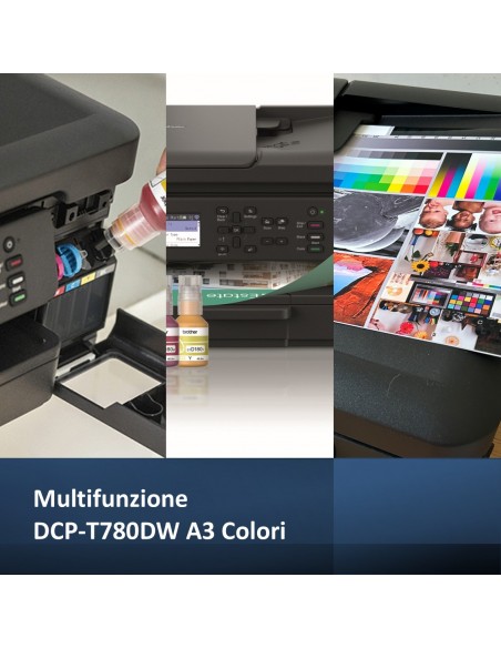 MULTIFUNZIONE BROTHER INK DCPT780DW