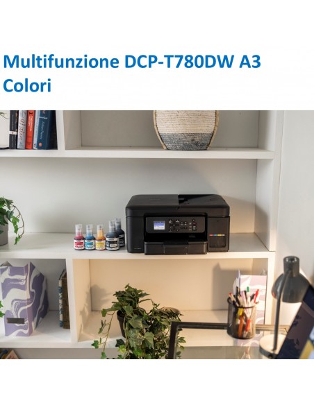 MULTIFUNZIONE BROTHER INK DCPT780DW A4  USB WiFi