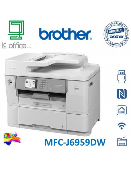 MULTIFUNZIONE BROTHER MFC-J6959DW ink A3 DUPLEX FAX WiFi LAN NFC