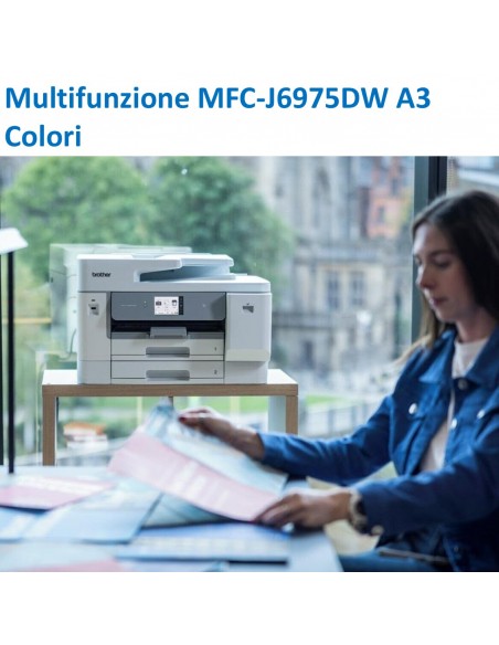 MULTIFUNZIONE BROTHER INK MFC-J6975DW Full A3 31ipm