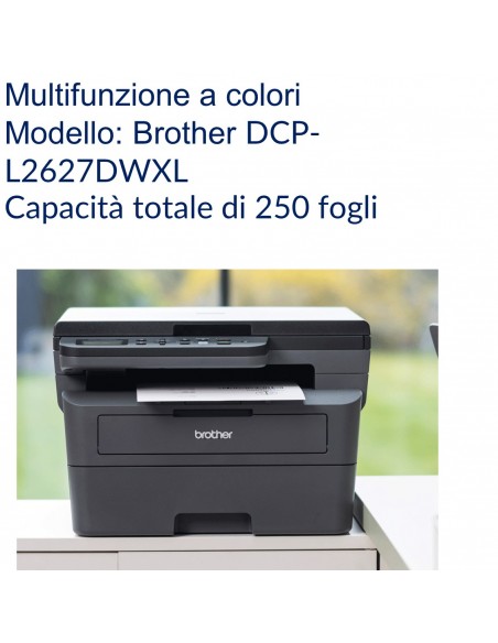 ULTIFUNZIONE BROTHER LASER DCP-L2627DWXL  DUPLEX USB2.0 WiFi