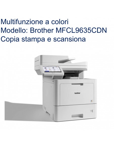 MULTIFUNZIONE BROTHER LASER MFC-L9635CDN A4 40PPM