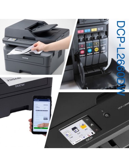 Brother DCP-L2660DW Stampante multifunzione Laser Mono