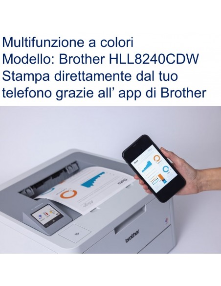 Brother HL-L8240CDW Stampante Laser/LED a colore WiFi