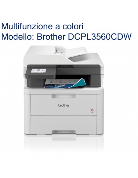 Brother DCP-L3560CDW Stampante multifunzione